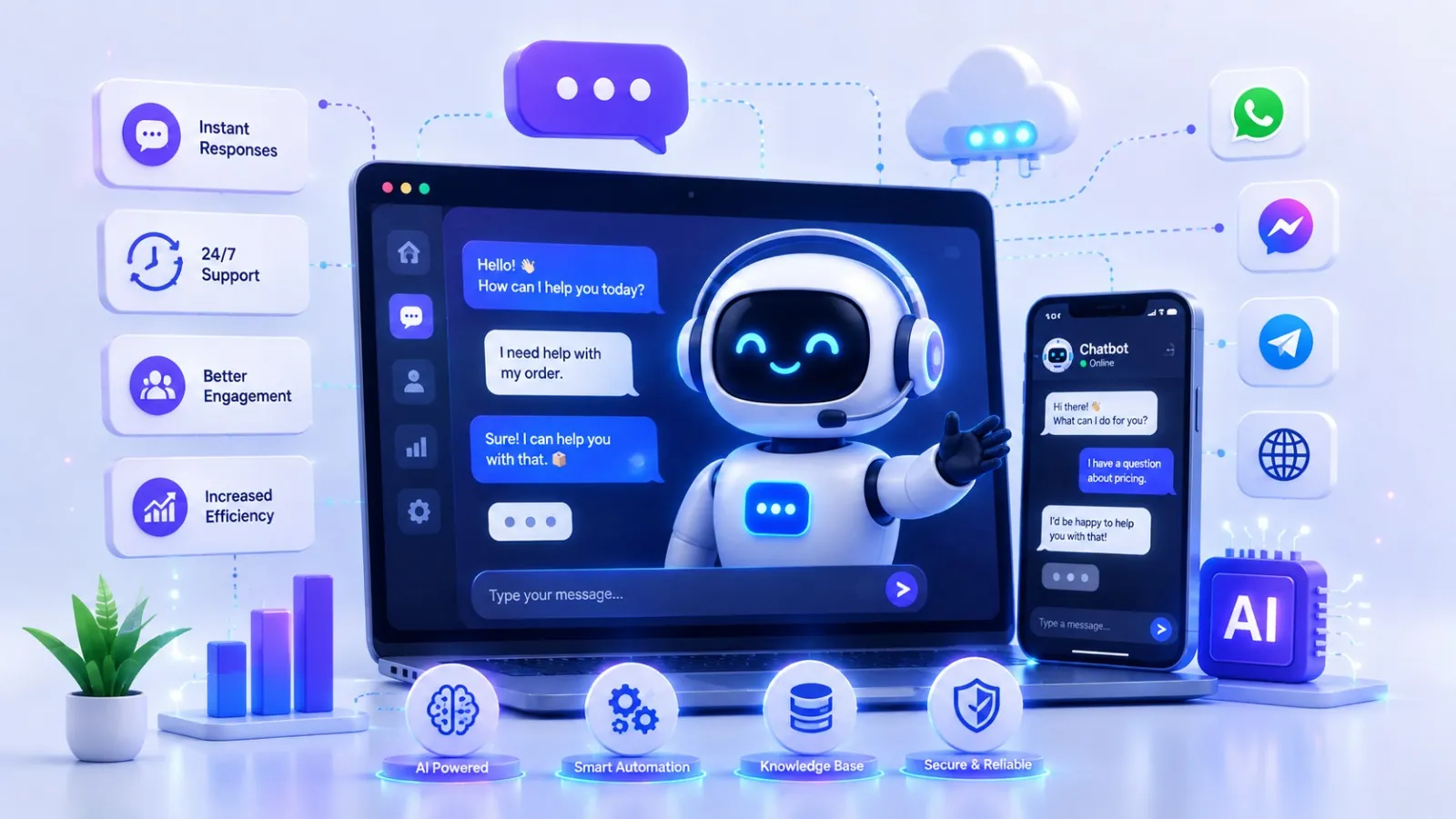 Chatbot Development — illustration